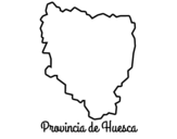 Province of Huesca coloring page