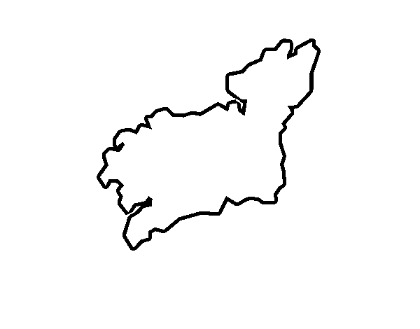 Province of La Coruña coloring page