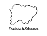 Province of Salamanca coloring page