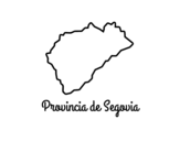 Province of Segovia coloring page