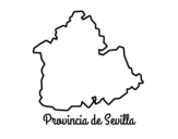 Province of Sevilla coloring page