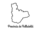 Province of Valladolid coloring page