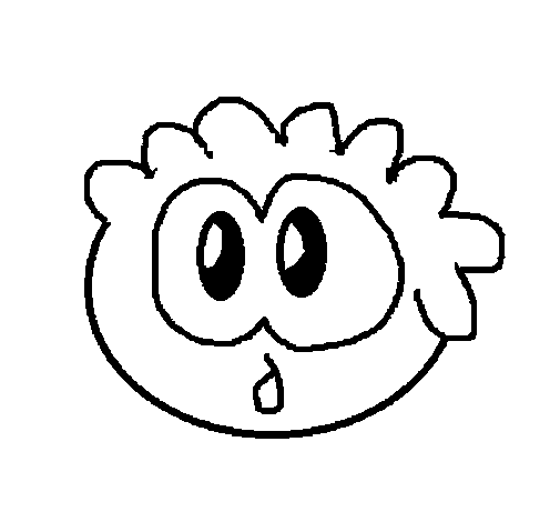 Puffle 2 coloring page