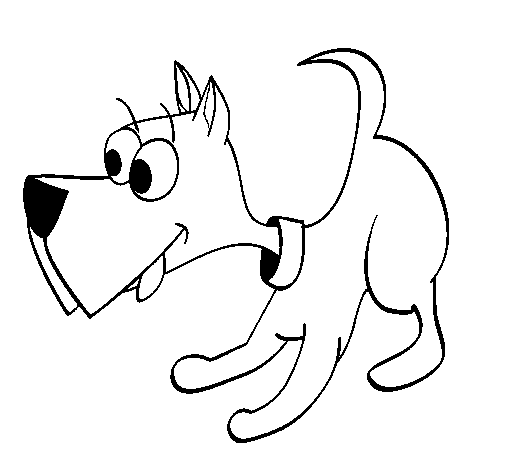 Puppy III coloring page