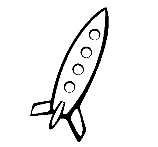Rocket II coloring page