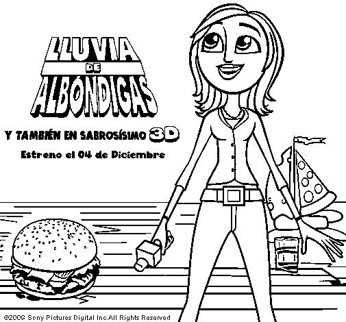 Sam coloring page