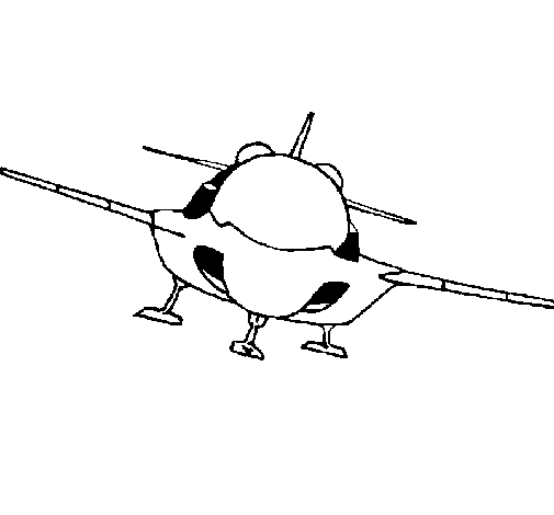 Ship flying coloring page