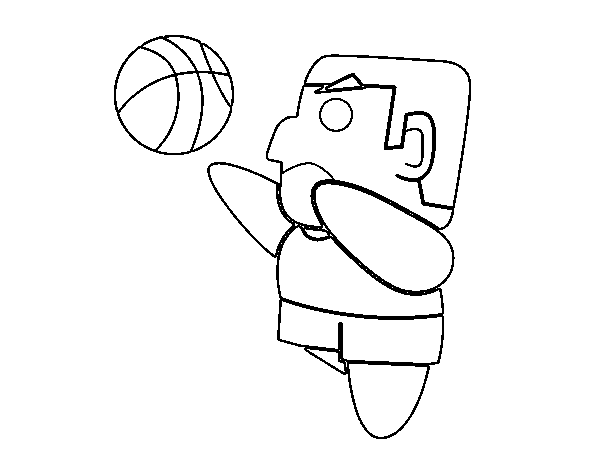 Small forward coloring page