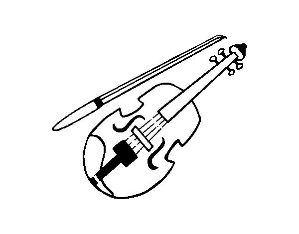 Stradivarius coloring page