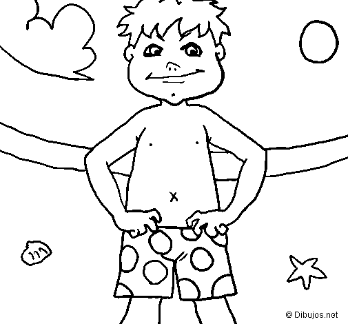Summer 6 coloring page