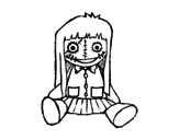 Dibujo de Terrifying doll