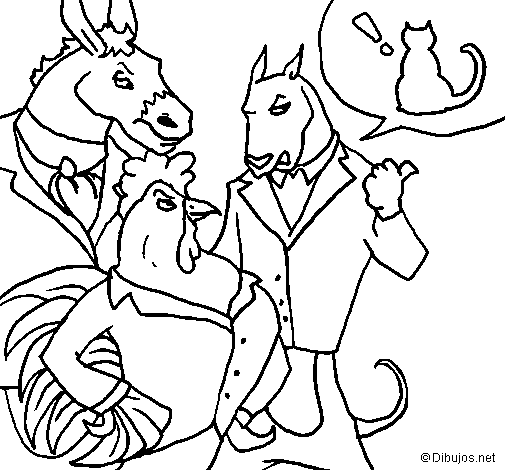 The vain little mouse 20 coloring page