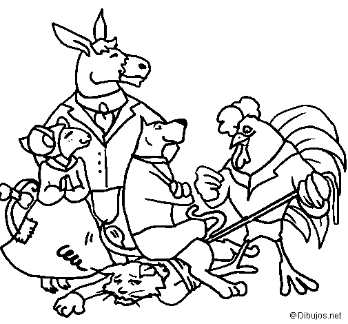 The vain little mouse 24 coloring page