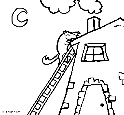 Three little pigs 16 coloring page