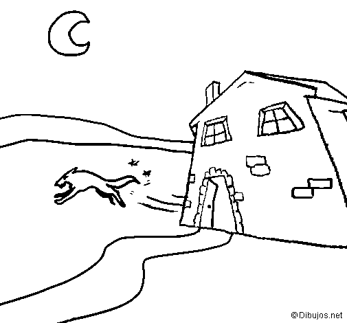 Three little pigs 21 coloring page
