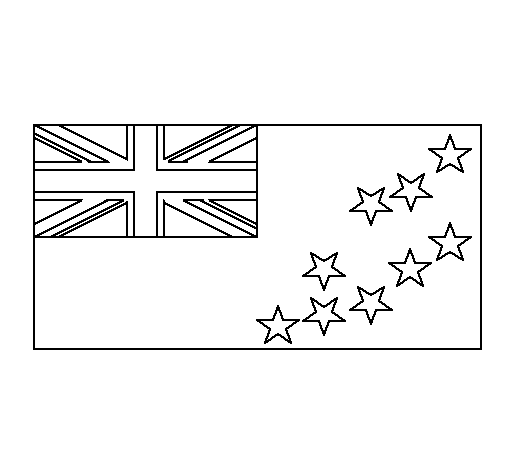 Tuvalu coloring page