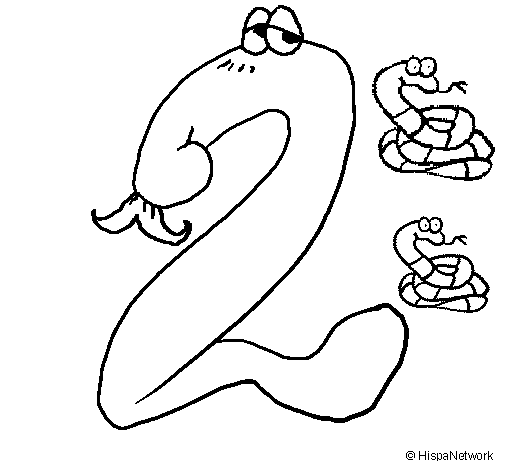 Two coloring page