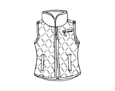 Waistcoat coloring page