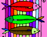 Coloring page Fish painted bysnowwhite