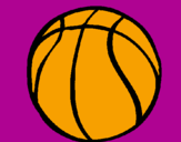 Coloring page Basketball hoop painted bychikis