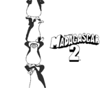 Coloring page Madagascar 2 Penguins painted bysss