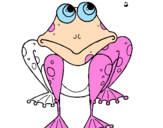 Coloring page Frog painted bytiziana
