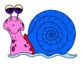 Coloring page Snail painted bynicole