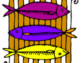 Coloring page Fish painted bymiguel angel