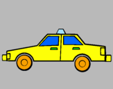 Coloring page Taxi painted bytiziana