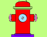 Coloring page Fire hydrant painted byayhlpjhbczx