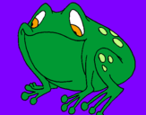 Coloring page Toad painted bycara
