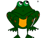 Coloring page Frog painted bybrisa