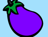 Coloring page Aubergine II painted byapple