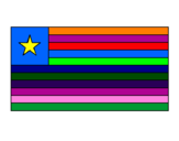 Coloring page Liberia painted byivanmo