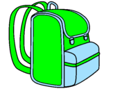 Coloring page Backpack painted bybaby