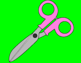 Coloring page Scissors painted bySthefany Vict%uFFFDria