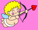 Coloring page Cupid painted byjonathan