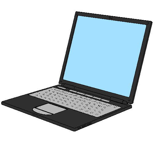 Coloring page Laptop painted bycaminhan