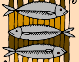 Coloring page Fish painted bymar