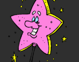 Coloring page Magic wand painted byKate