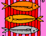 Coloring page Fish painted byvanisha