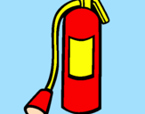 Coloring page Fire extinguisher painted byASHLEY J.