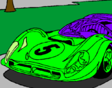 Coloring page Car number 5 painted by679895YRE87T5OE8T5URE5Y7R