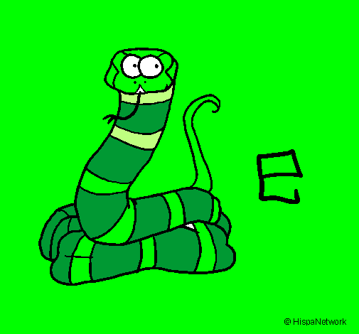 Coloring page Snake painted byfgftydtgc