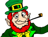 Coloring page Leprechaun painted byjony 