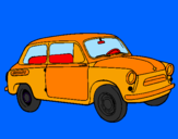 Coloring page Classic car painted byOwen Fidler