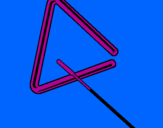 Coloring page Triangle painted byNATALIA