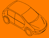 Coloring page Car seen from above painted byhyguhuojol%uFFFD%uFFFD%uF