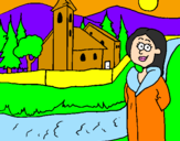 Coloring page Sweden painted bychandana