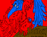 Coloring page Horton - Vlad painted bysebastian